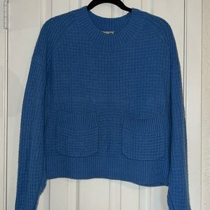 Everlane Belgian-Waffle Pocket Pullover in ReCashmere